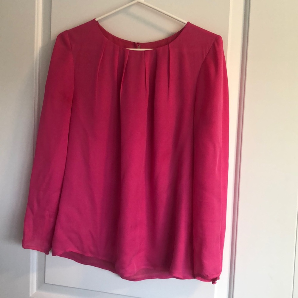 J. Crew 100% silk top